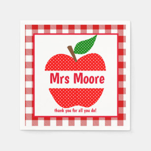 Serviette En Papier Pomme de professeur