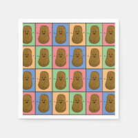 Pomme de terre de style Pop Art