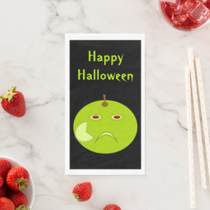 Serviette En Papier Pomme mal avec Scar Halloween personnalisé