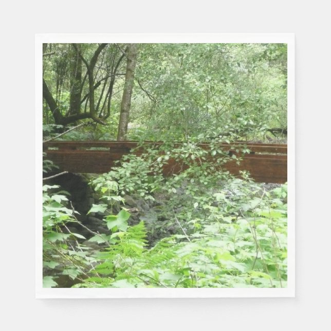 Serviette En Papier Pont de Muir Woods I (Devant)