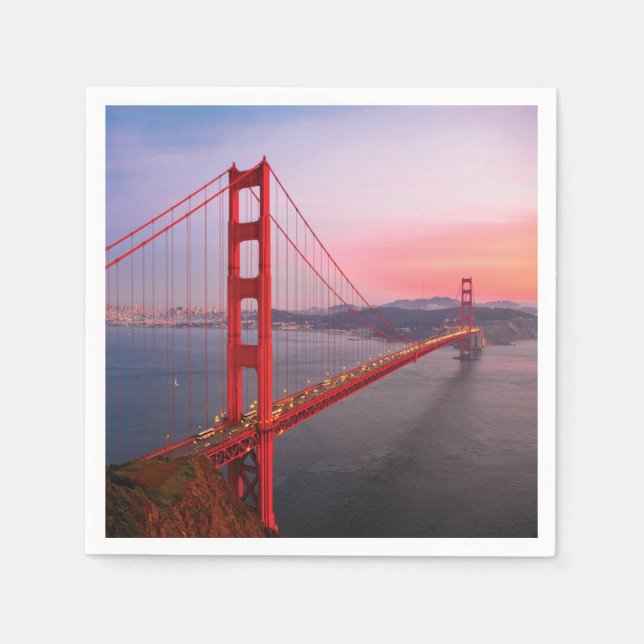 Serviette En Papier Pont d'or (Devant)