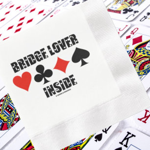 Serviette En Papier Pont Lover à l'intérieur de quatre cartes convient