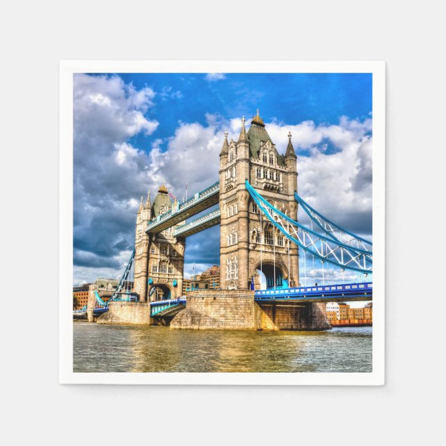 Serviette En Papier Pont Tower (Devant)