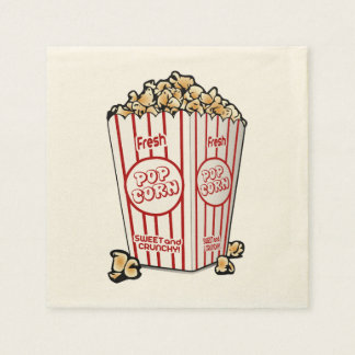 Serviette En Papier Popcorn frais