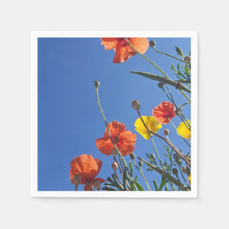 Serviette En Papier Poppies