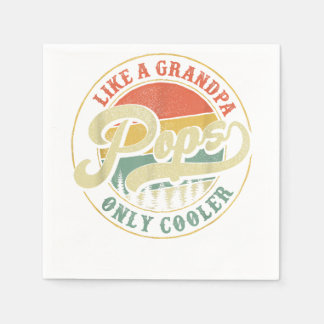 Serviette En Papier Pops Like Grandpa Only Glacière Retro Pops Da