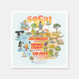 Serviette En Papier Port maritime de SoCal