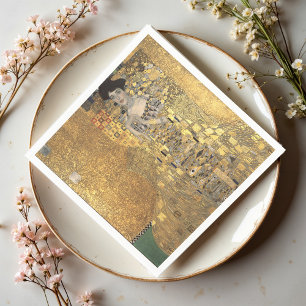 Serviette En Papier Portrait d'Adele Bloch-Bauer 1, Klimt Art