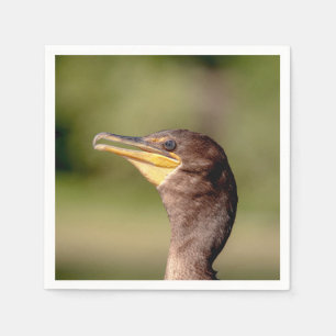 Serviette En Papier Portrait d'un Cormorant
