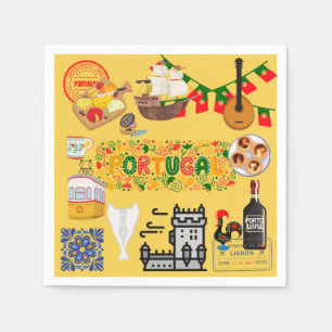 Serviette En Papier Portugal