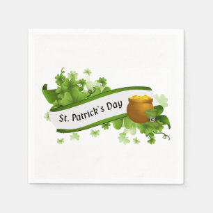 Serviette En Papier Pot d'or