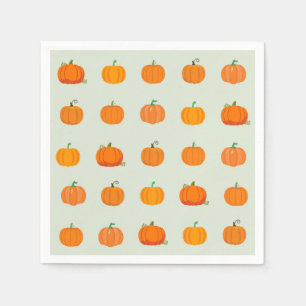 Serviette En Papier Potiron Patch