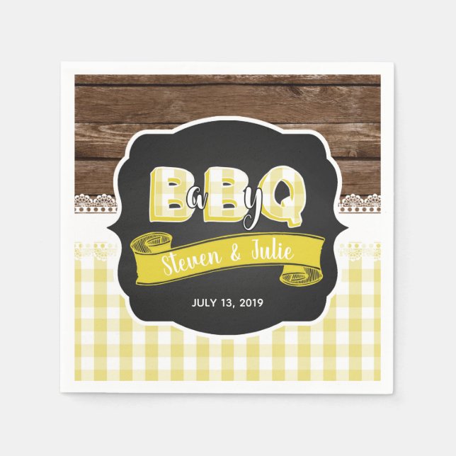 Serviette En Papier Poubelle bébé Q Douche - Jaune (Devant)