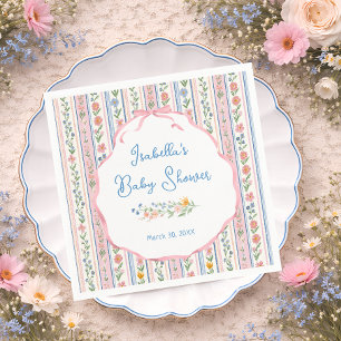 Serviette en papier pour Baby Shower Grandmillenni