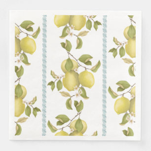 Serviette en papier pour la danse du citron
