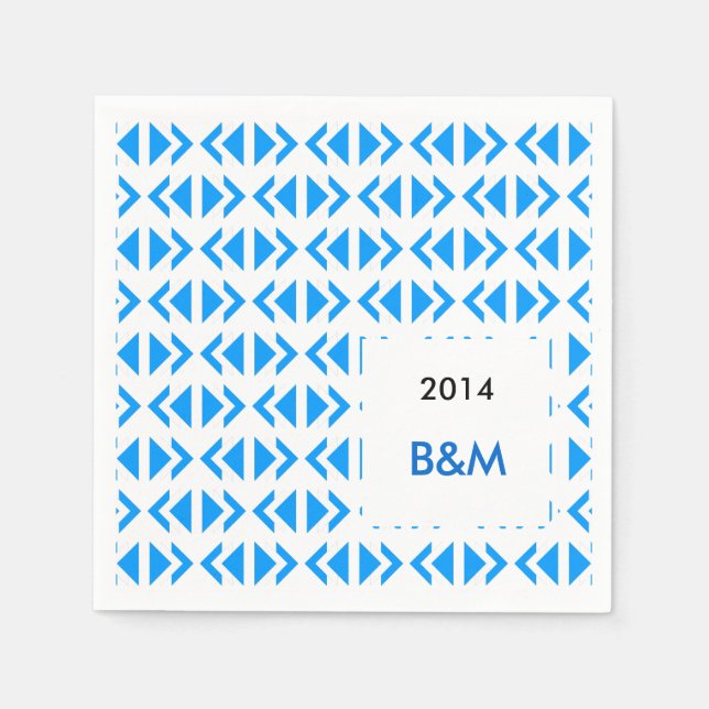 Serviette En Papier Pour la fête d'Octoberfest (Devant)