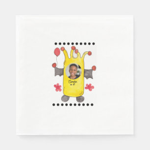 Serviette en papier pour l'anniversaire des enfant