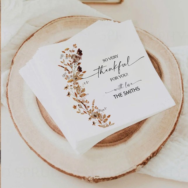 Serviette en papier pour le dîner de Thanksgiving  (Créateur téléchargé)