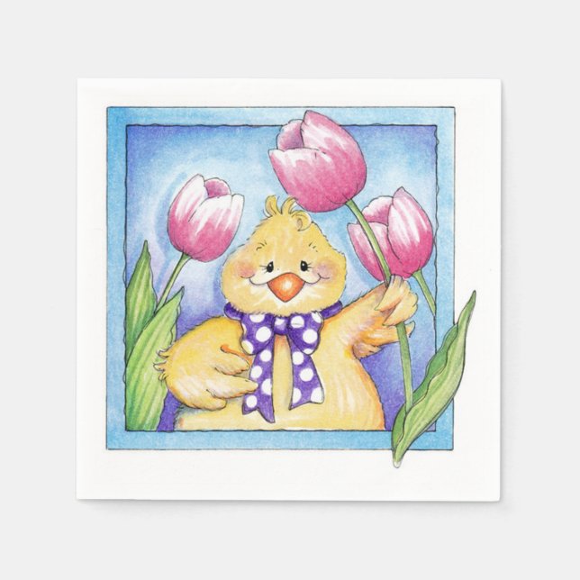 Serviette En Papier Poussette - Papier (Devant)