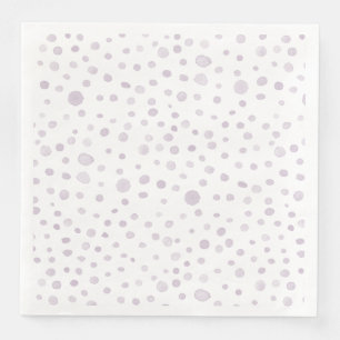 Serviette En Papier Poussière Confetti Aquarelle points Papier Napkin