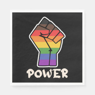 Serviette En Papier Power Alternative Fierté Premier design pour l'éga