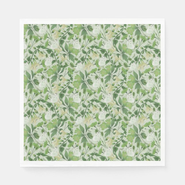 Serviette En Papier prairie victorienne (Devant)