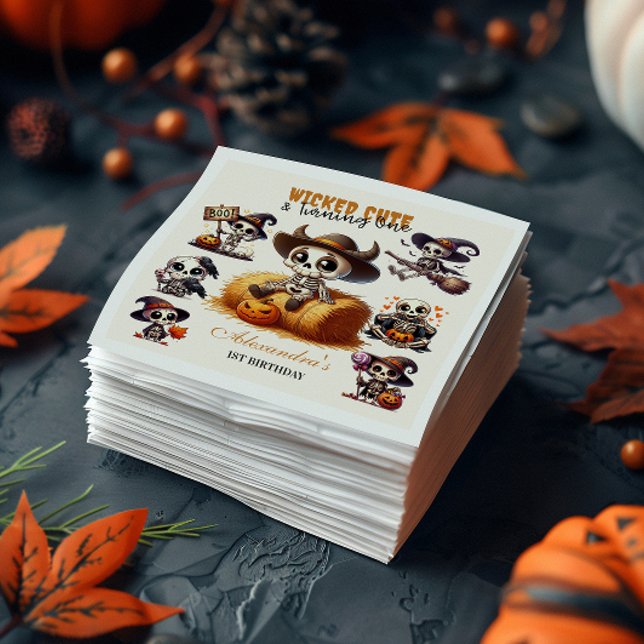 Serviette En Papier Premier anniversaire de l'Halloween occidentale à  (Créateur téléchargé)