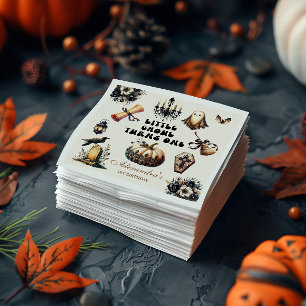 Serviette En Papier Premier anniversaire de Little Ghoul