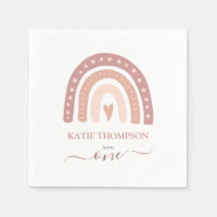 Premier anniversaire du Pastel Pink Rainbow Boho