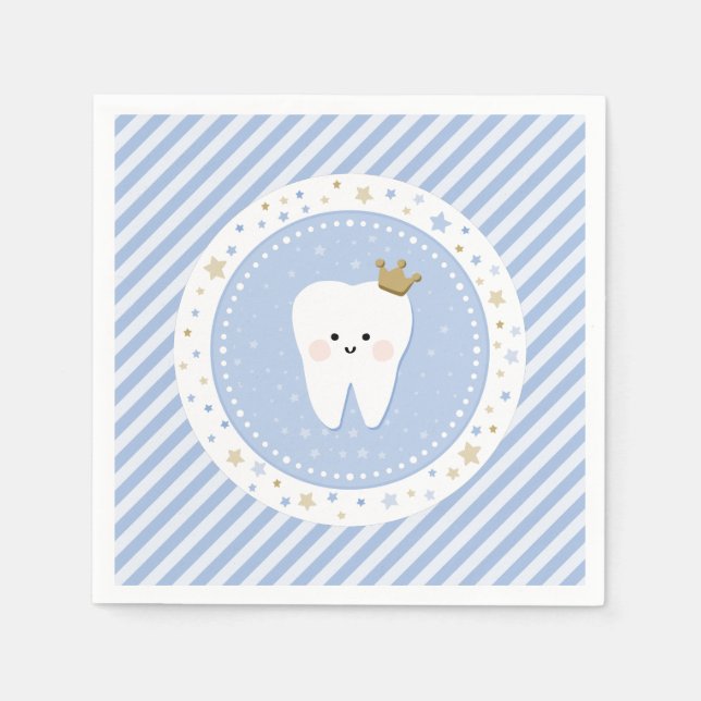 Serviette En Papier Premier papier à dent Napkin (Devant)