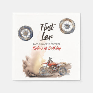 Serviette En Papier Premier Tour Petit Pilote 1er Anniversaire