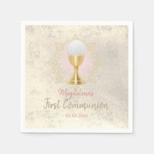 Serviette En Papier Première communion sainte