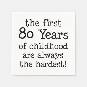 Serviette En Papier Premières 80 Années De Serviettes Pour Enfants