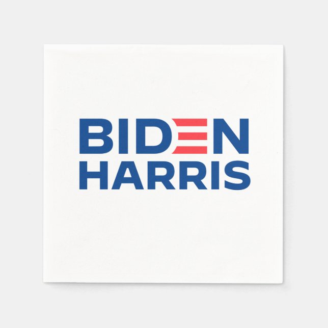 Serviette En Papier Président Biden Harris 2020 (Devant)