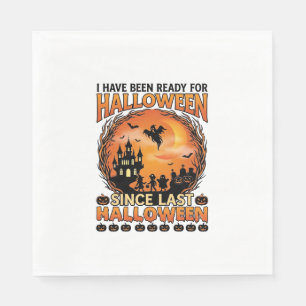 Serviette En Papier Prêt Halloween Depuis Dernier Fantôme De Château H
