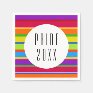 Serviette En Papier PRIDE Rainbow LGBTQ