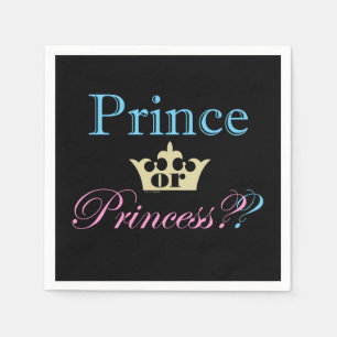 Serviette En Papier Prince ou Princesse ?