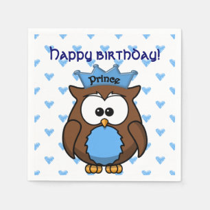 Serviette En Papier prince owl