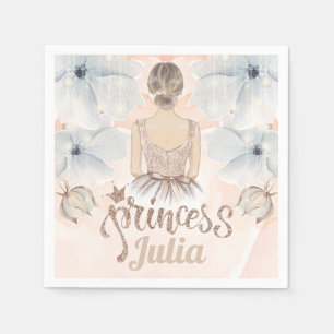 Serviette En Papier Princesse de luxe Anniversaire parties scintillant