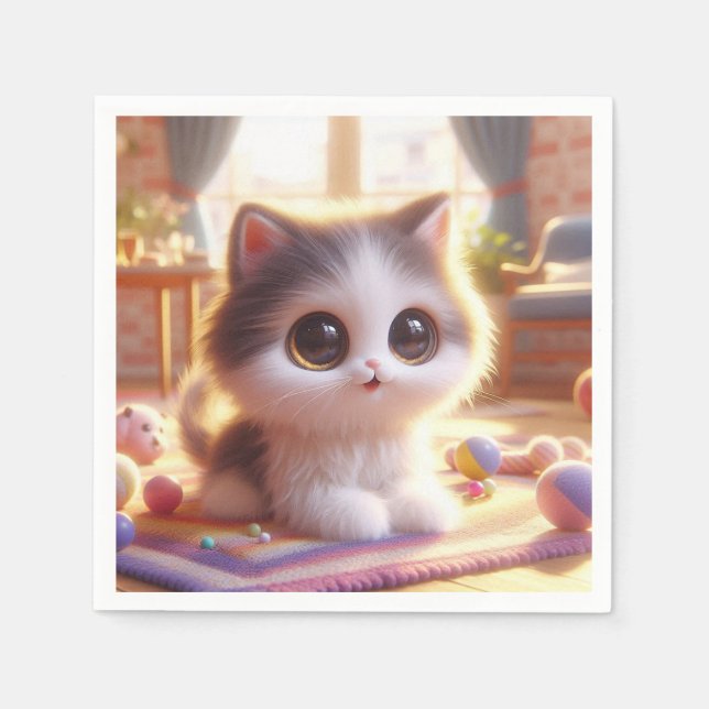 Serviette En Papier PrintPerfect Winter Wear : Robes uniques en ligne (Devant)