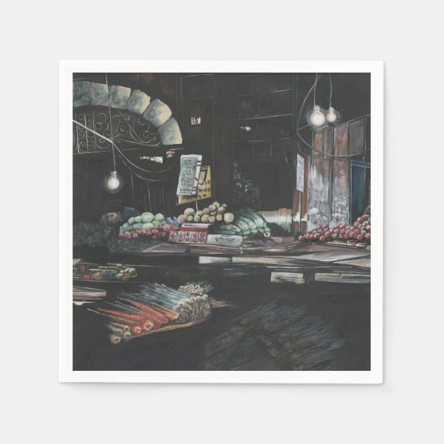 Serviette En Papier Produits d'une récolte de contrebande, Jérusalem (Devant)