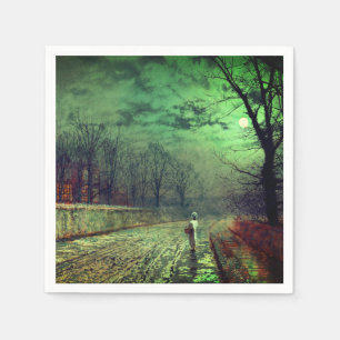 Serviette En Papier Promenade au clair de lune