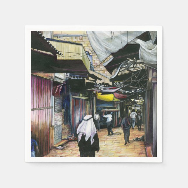 Serviette En Papier Promenez-vous à travers l'Antiquité, Vieux Jérusal (Devant)