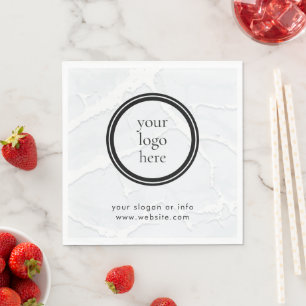 Serviette En Papier Promotion commerciale ronde moderne