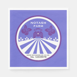 Serviette En Papier Promotion U-Pick Blueberry Farm