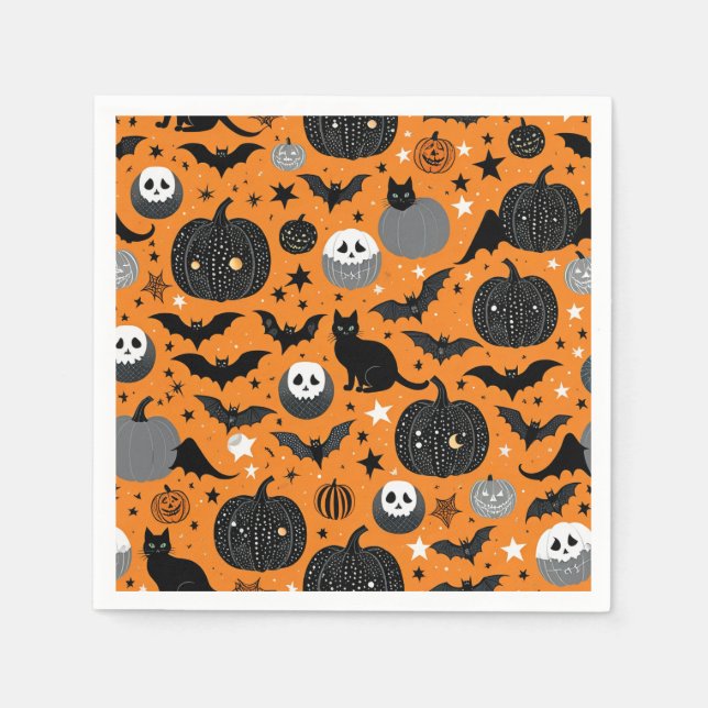 Serviette En Papier Props pour profiter de la fête d'Halloween (Devant)