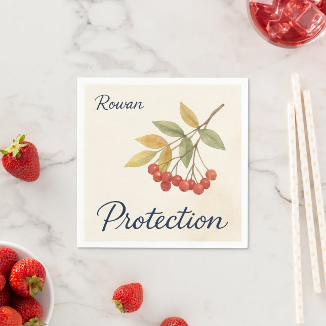 Serviette En Papier Protection de Rowan (En situation)