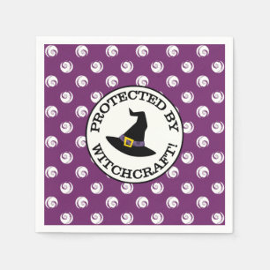 SERVIETTE EN PAPIER PROTÉGÉ PAR WITCHCRAFT !