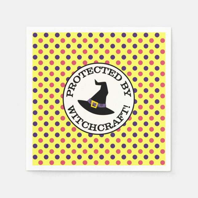 SERVIETTE EN PAPIER PROTÉGÉ PAR WITCHCRAFT (Devant)