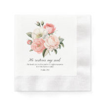 Psaume 23:3 Il restaure les fleurs de mon âme